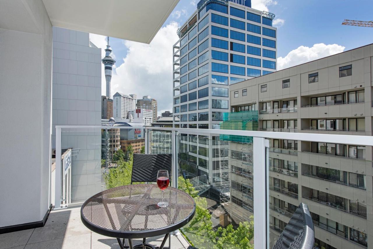 Tidy Studio Queens Resid With Balcony Apartment Auckland Exterior photo